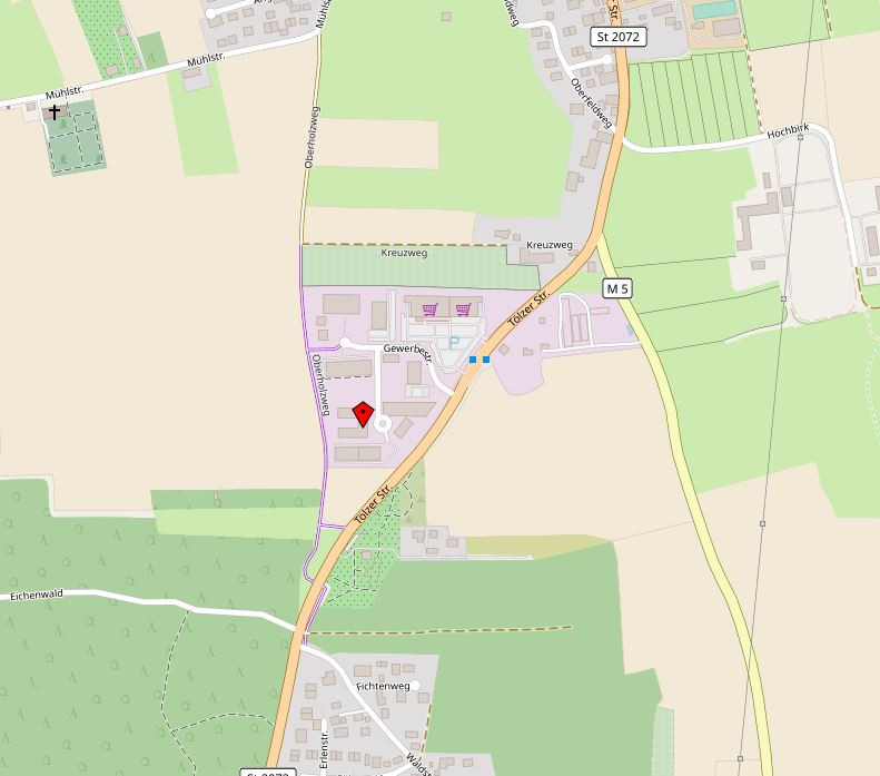 Open Street Map – ISARFEIN Location